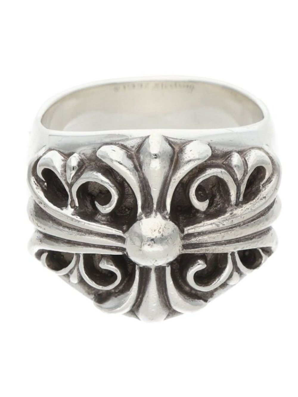 Chrome Hearts Keeper Silver Ring